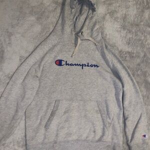 Champion Gray Hoodie